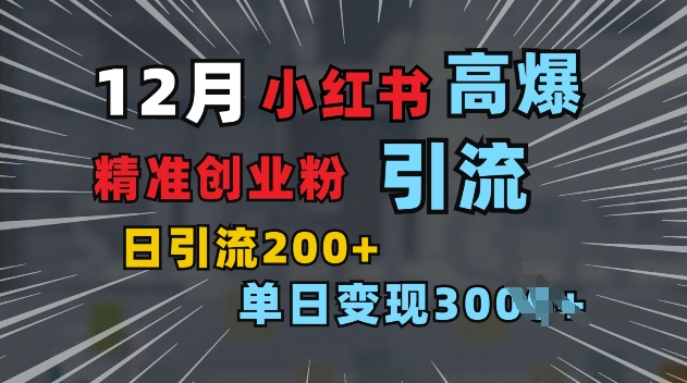 小红书一张图片“引爆”创业粉，单日+200+精准创业粉 可筛选付费意识创业粉【揭秘】-星仔副业